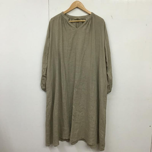 スタディオクリップ studio CLIP ワンピース ロングスカート FREE 無地 ベージュ / ベージュ / beige レディース USED 古着 中古 10160628