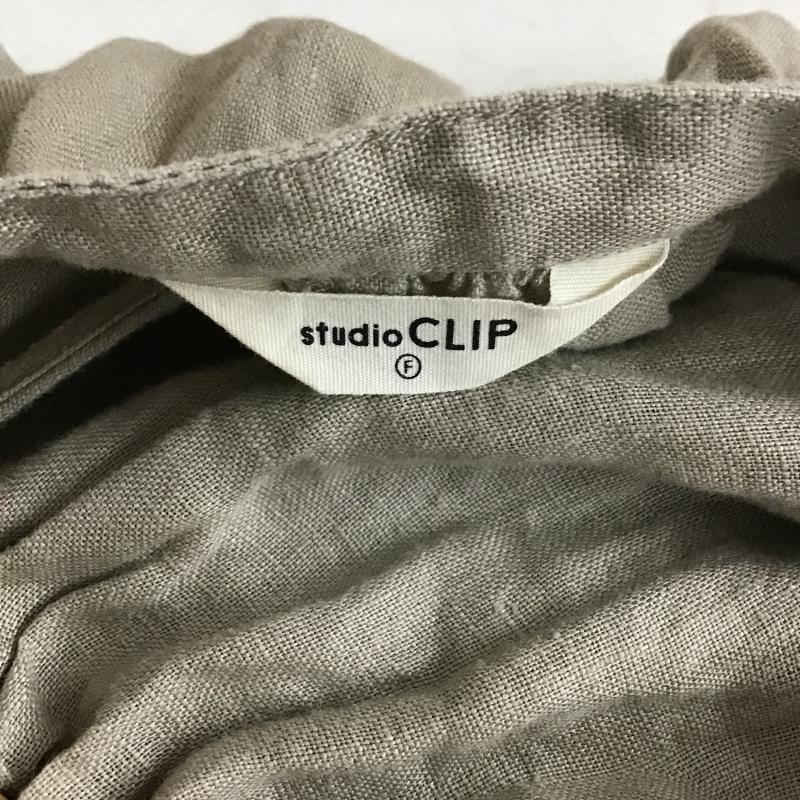 スタディオクリップ studio CLIP ワンピース ロングスカート FREE 無地 ベージュ / ベージュ / beige レディース USED 古着 中古 10160628