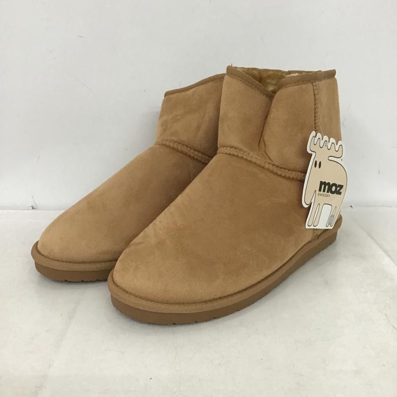 古着 USED ブーツ ショートブーツ ボアブーツ LL ワンポイント 茶 / ブラウン / brown レディース USED 古着 中古 10160635