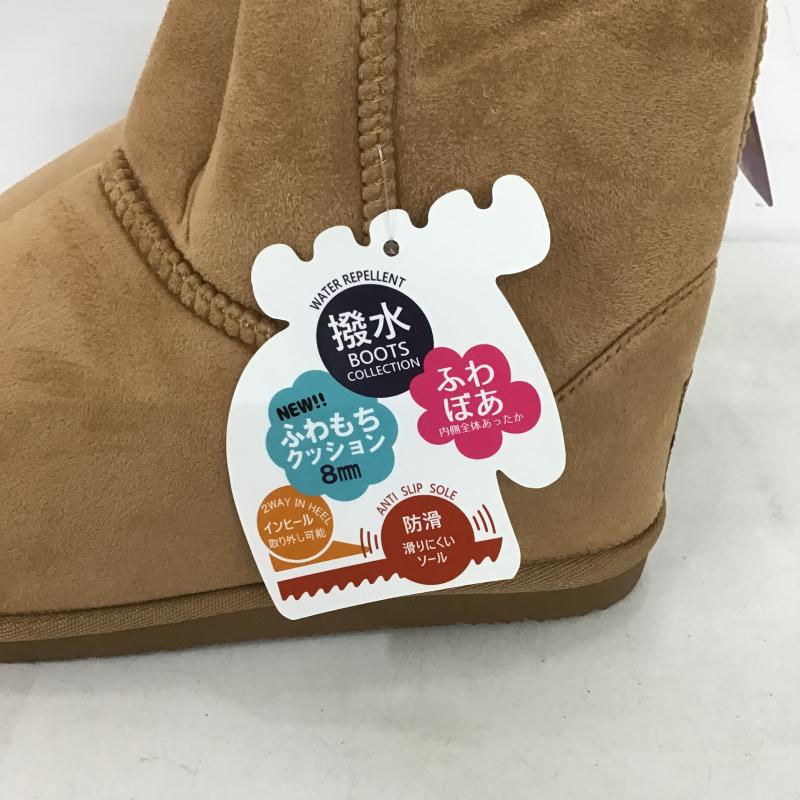古着 USED ブーツ ショートブーツ ボアブーツ LL ワンポイント 茶 / ブラウン / brown レディース USED 古着 中古 10160635
