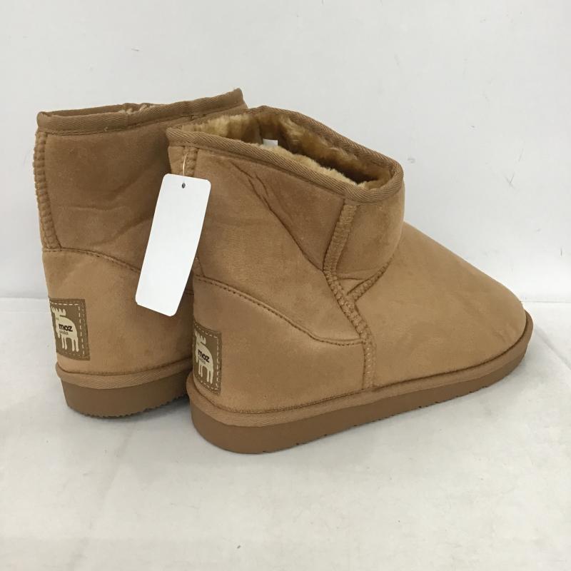 古着 USED ブーツ ショートブーツ ボアブーツ LL ワンポイント 茶 / ブラウン / brown レディース USED 古着 中古 10160635