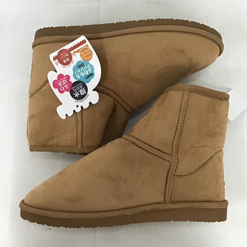 古着 USED ブーツ ショートブーツ ボアブーツ LL ワンポイント 茶 / ブラウン / brown レディース USED 古着 中古 10160635