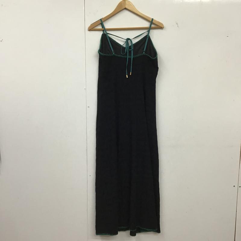 リリー ブラウン Lily Brown ワンピース ロングスカート FREE 無地 黒 / ブラック / black レディース USED 古着 中古 10160636