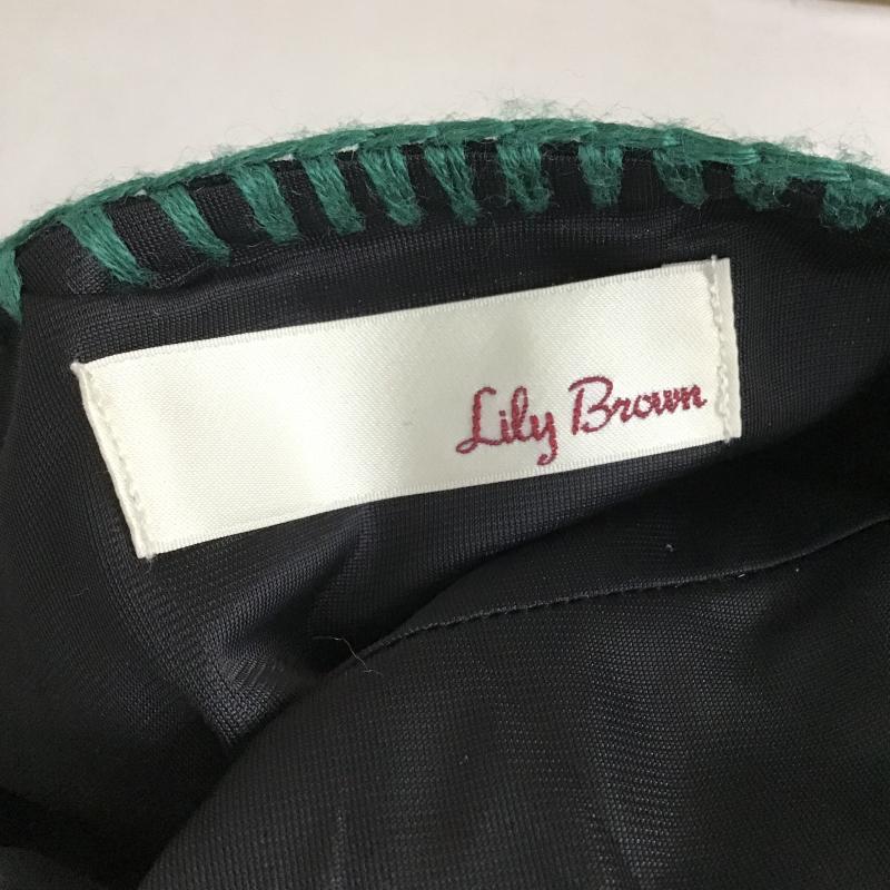 リリー ブラウン Lily Brown ワンピース ロングスカート FREE 無地 黒 / ブラック / black レディース USED 古着 中古 10160636
