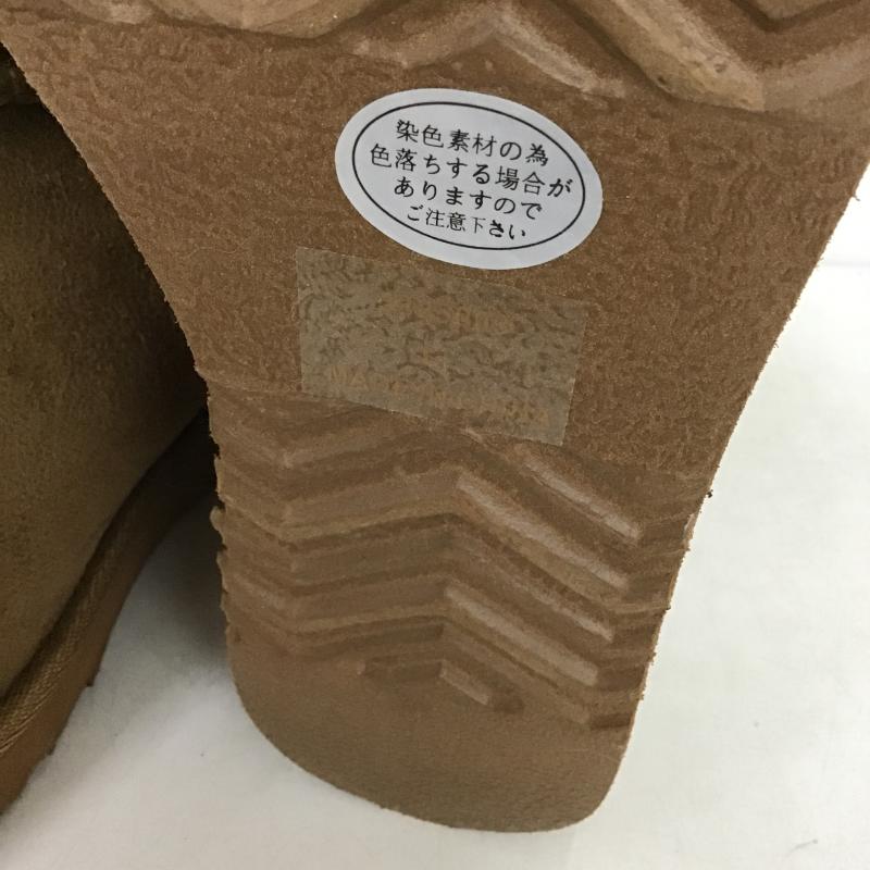 古着 USED ブーツ ショートブーツ スクエアFHインヒール スタッズ LL  茶 / ブラウン / brown レディース USED 古着 中古 10160643