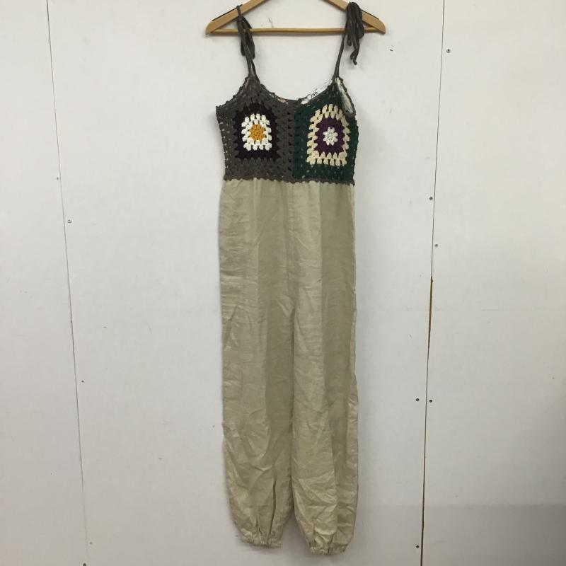 ザラ ZARA サロペット・オーバーオール サロペット、オーバーオール S 無地 ベージュ / ベージュ / beige レディース USED 古着 中古 10160644