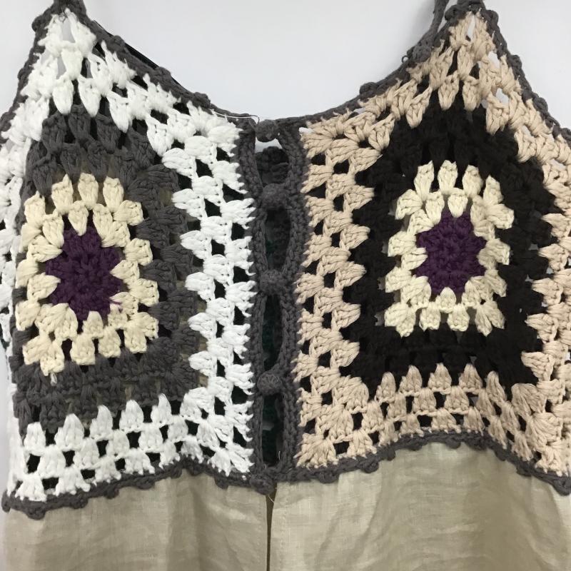 ザラ ZARA サロペット・オーバーオール サロペット、オーバーオール S 無地 ベージュ / ベージュ / beige レディース USED 古着 中古 10160644