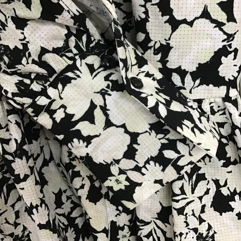 リエンダ rienda ワンピース ひざ丈スカート M 総柄 黒 / ブラック / black レディース USED 古着 中古 10160646