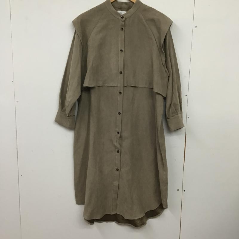 コンバース CONVERSE ワンピース ロングスカート 無地 ベージュ / ベージュ / beige レディース USED 古着 中古 10160647