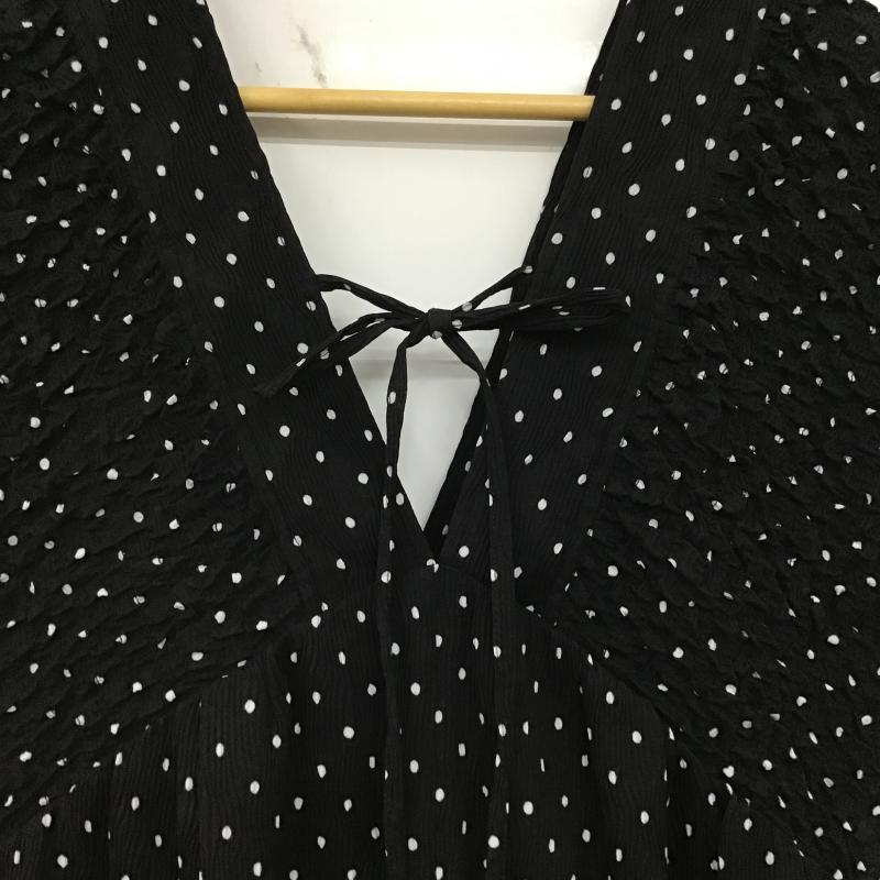 ローリーズファーム LOWRYS FARM サロペット・オーバーオール サロペット、オーバーオール M ドット 黒 / ブラック / black レディース USED 古着 中古 10160648
