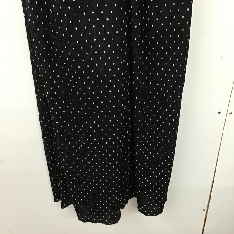 ローリーズファーム LOWRYS FARM サロペット・オーバーオール サロペット、オーバーオール M ドット 黒 / ブラック / black レディース USED 古着 中古 10160648