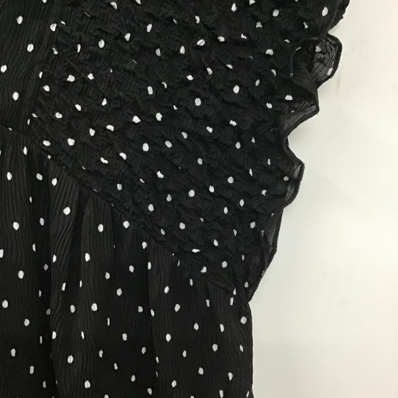 ローリーズファーム LOWRYS FARM サロペット・オーバーオール サロペット、オーバーオール M ドット 黒 / ブラック / black レディース USED 古着 中古 10160648