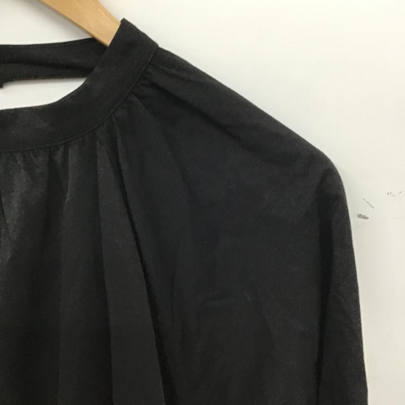 マウジー MOUSSY ワンピース ロングスカート 2 無地 黒 / ブラック / black レディース USED 古着 中古 10160649