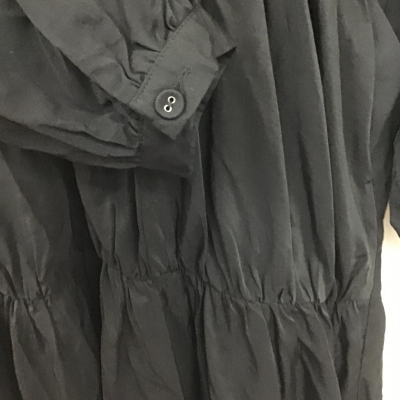 マウジー MOUSSY ワンピース ロングスカート 2 無地 黒 / ブラック / black レディース USED 古着 中古 10160649