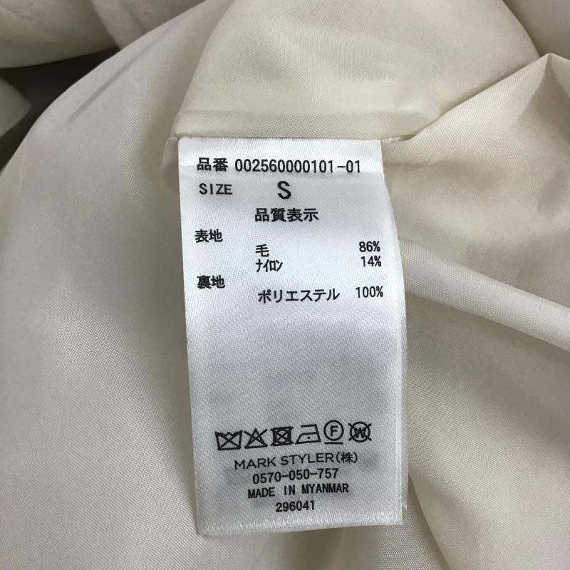マーキュリーデュオ MERCURYDUO コート コート一般 S アイボリー / アイボリー / レディース USED 古着 中古 10160650