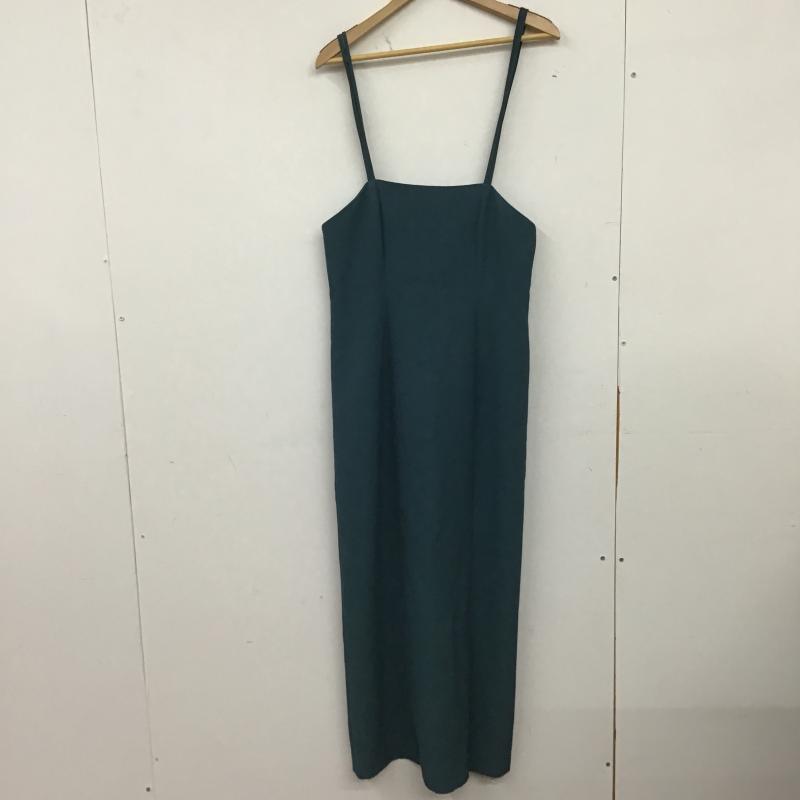 アンデミュウ Andemiu ワンピース ロングスカート FREE 無地 緑 / グリーン / green レディース USED 古着 中古 10160651