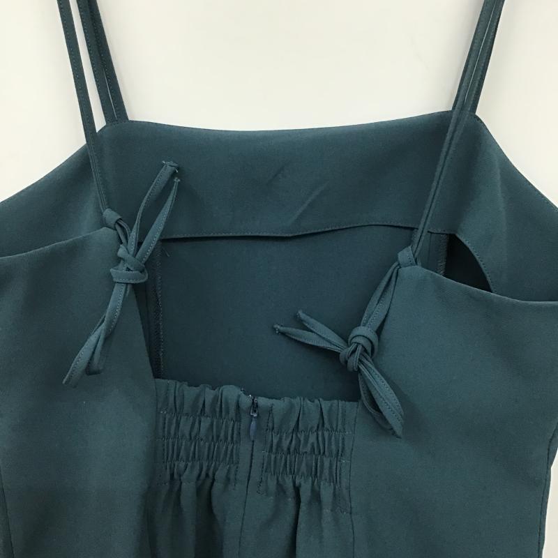 アンデミュウ Andemiu ワンピース ロングスカート FREE 無地 緑 / グリーン / green レディース USED 古着 中古 10160651