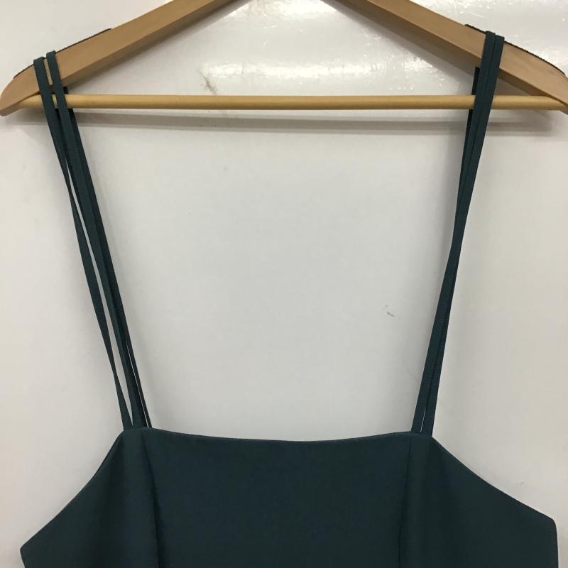 アンデミュウ Andemiu ワンピース ロングスカート FREE 無地 緑 / グリーン / green レディース USED 古着 中古 10160651