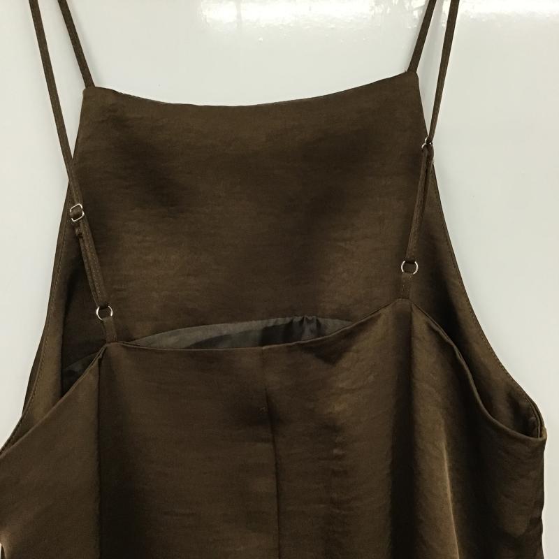 ケービーエフ KBF ワンピース ロングスカート ONE SIZE 無地 茶 / ブラウン / brown レディース USED 古着 中古 10160652