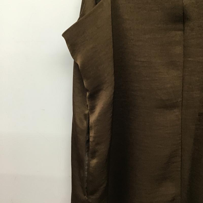 ケービーエフ KBF ワンピース ロングスカート ONE SIZE 無地 茶 / ブラウン / brown レディース USED 古着 中古 10160652
