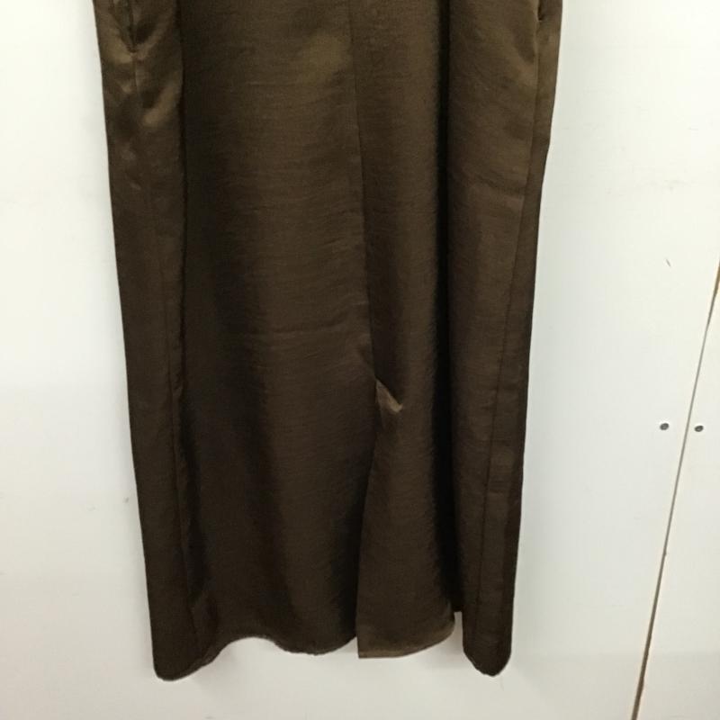 ケービーエフ KBF ワンピース ロングスカート ONE SIZE 無地 茶 / ブラウン / brown レディース USED 古着 中古 10160652