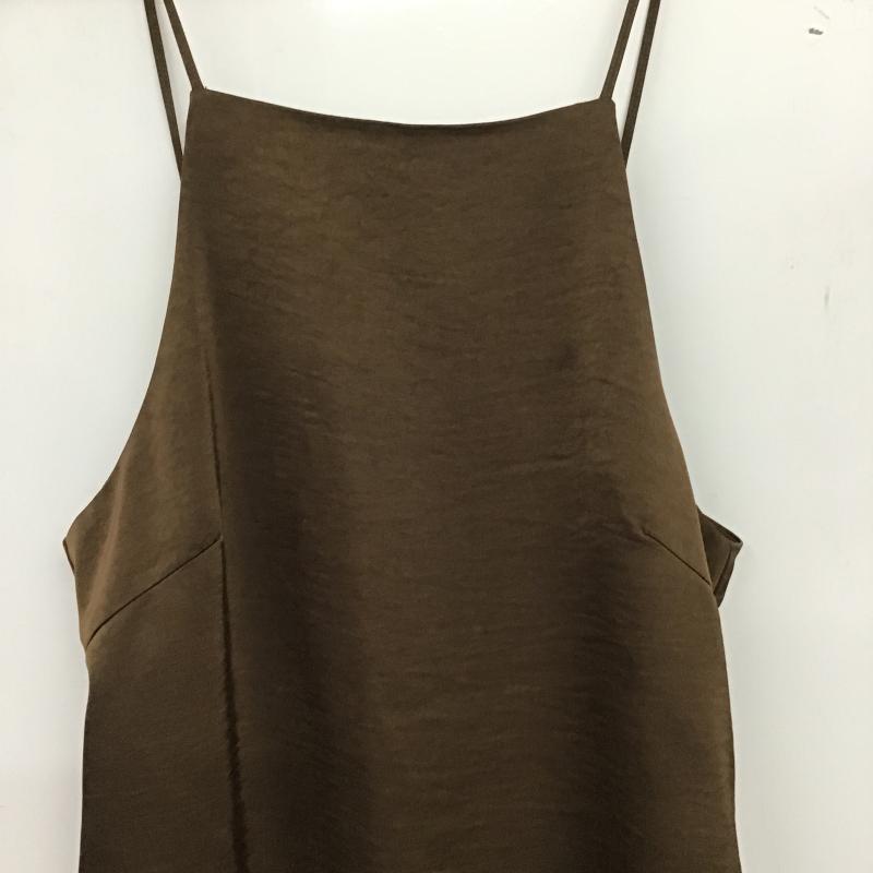ケービーエフ KBF ワンピース ロングスカート ONE SIZE 無地 茶 / ブラウン / brown レディース USED 古着 中古 10160652