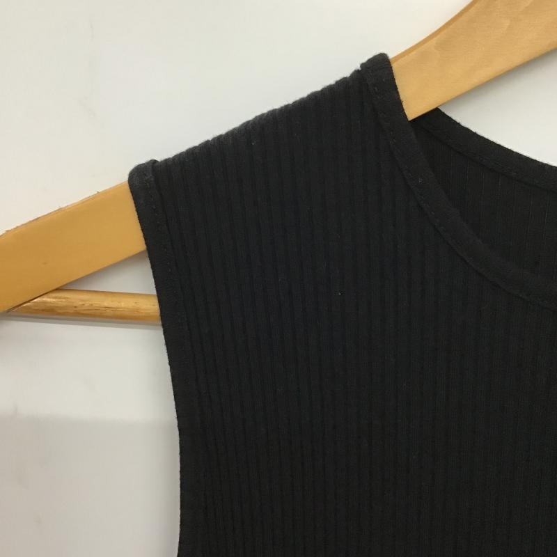 ジーナシス JEANASIS ワンピース ロングスカート FREE 無地 黒 / ブラック / black レディース USED 古着 中古 10160653