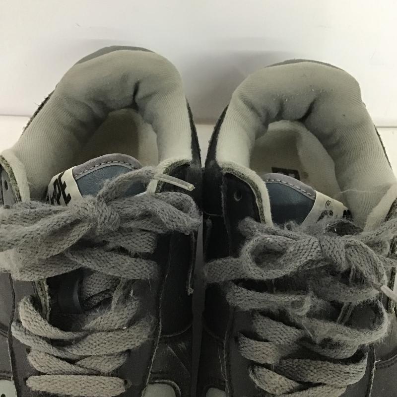 アベイシングエイプ A BATHING APE スニーカー スニーカー BAPE STA 24cm 24.0cm ロゴ、文字 黒 / ブラック / black X 灰 / グレー / gray レディース USED 古着 中古 10160655