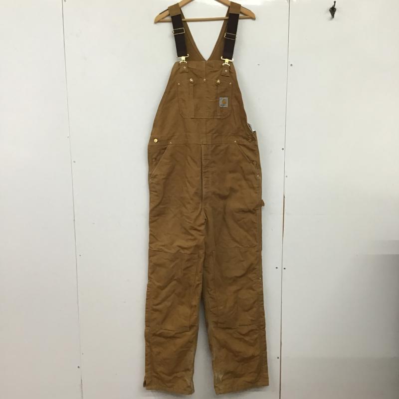 カーハート Carhartt サロペット・オーバーオール サロペット、オーバーオール 40 無地 キャメル / キャメル / メンズ USED 古着 中古 10160656