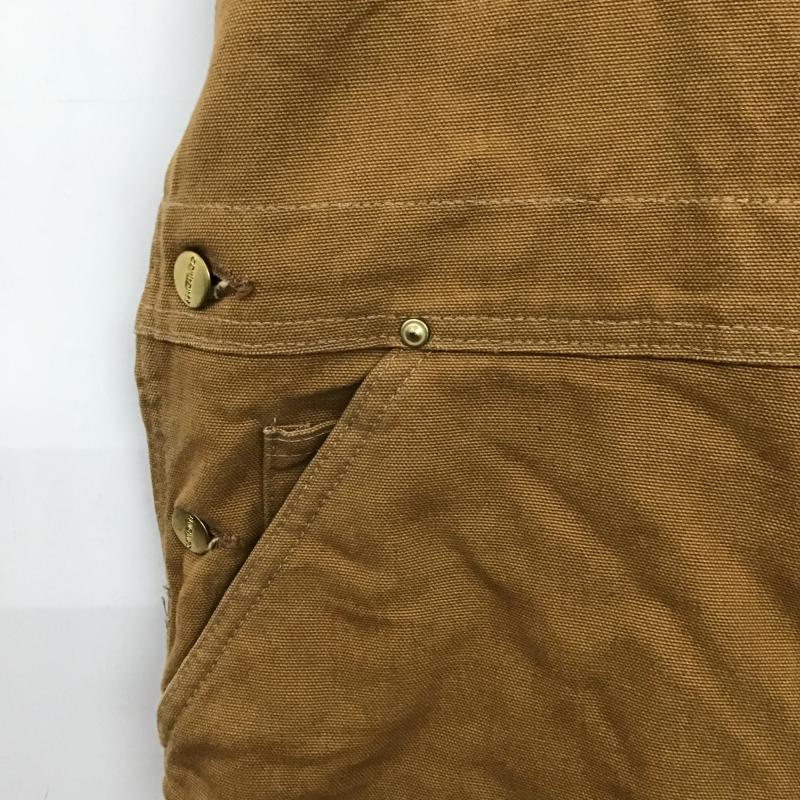 カーハート Carhartt サロペット・オーバーオール サロペット、オーバーオール 40 無地 キャメル / キャメル / メンズ USED 古着 中古 10160656