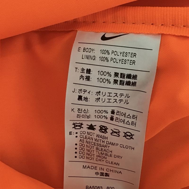 ナイキ NIKE リュックサック、デイパック リュックサック、デイバッグ BA5083 800 FB シールド スタンダード バックパック ロゴ、文字 橙 / オレンジ / orange メンズ USED 古着 中古 10160658
