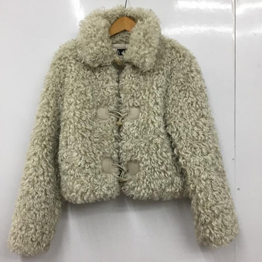 ザラ ZARA ジャケット、上着 ジャンパー、ブルゾン S 無地 オフホワイト / オフホワイト / レディース USED 古着 中古 10160660