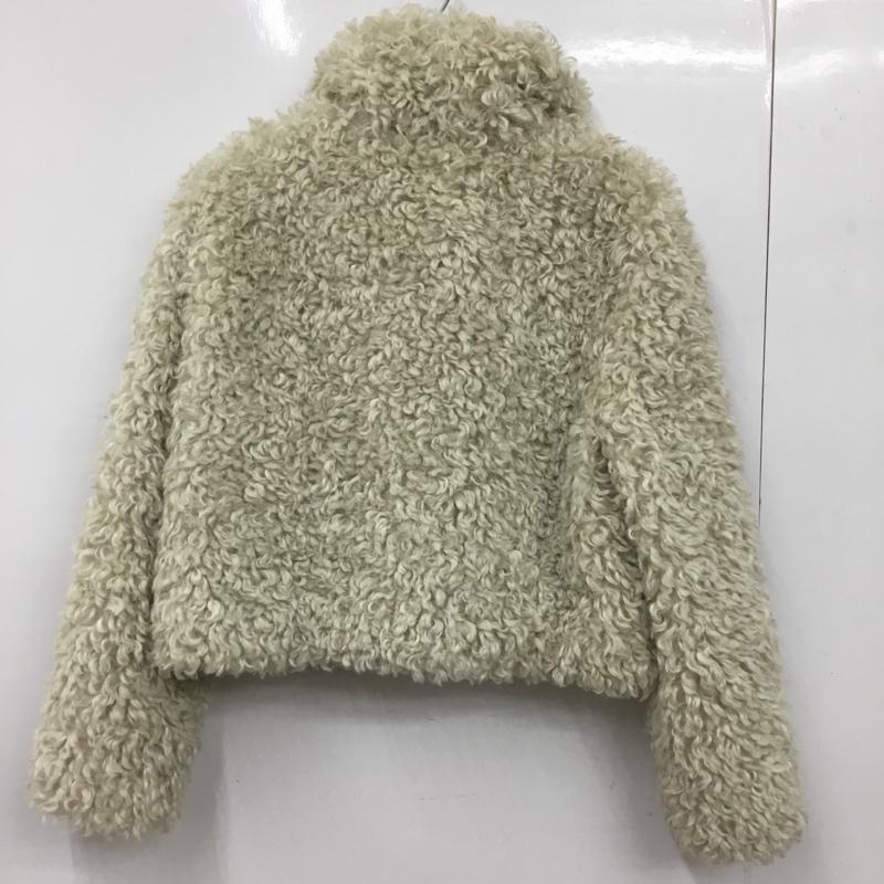 ザラ ZARA ジャケット、上着 ジャンパー、ブルゾン S 無地 オフホワイト / オフホワイト / レディース USED 古着 中古 10160660