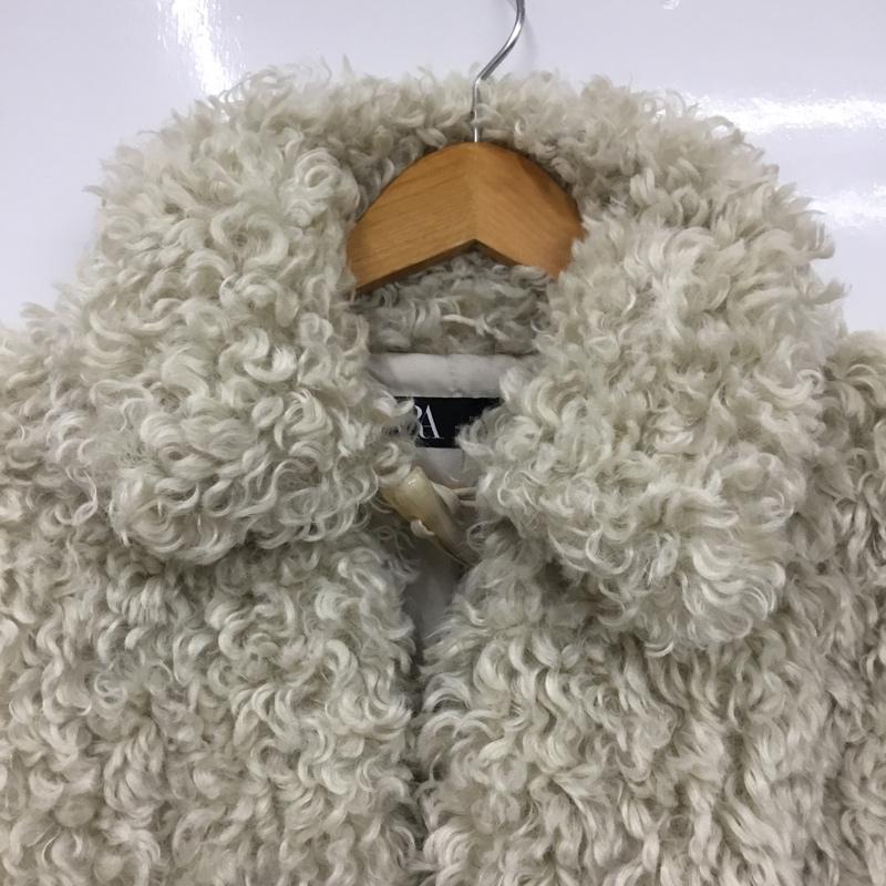 ザラ ZARA ジャケット、上着 ジャンパー、ブルゾン S 無地 オフホワイト / オフホワイト / レディース USED 古着 中古 10160660