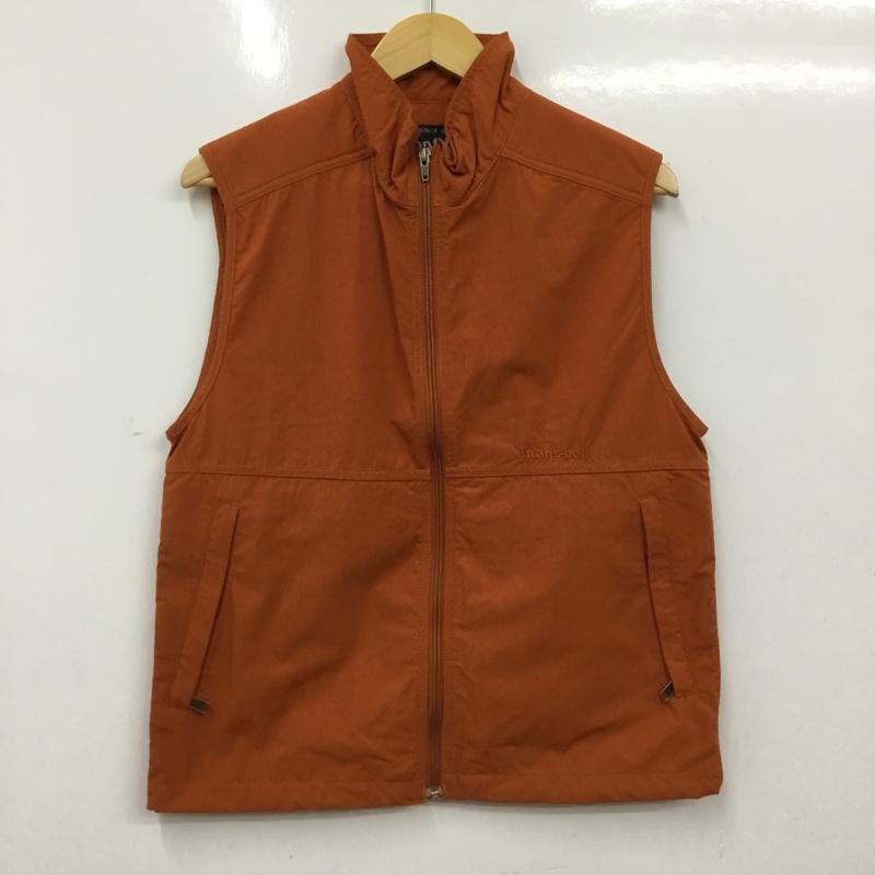 モンベル mont-bell ベスト ベスト M 無地 橙 / オレンジ / orange レディース USED 古着 中古 10160662