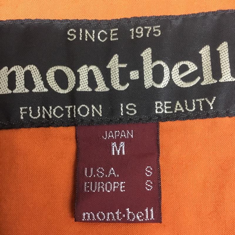 モンベル mont-bell ベスト ベスト M 無地 橙 / オレンジ / orange レディース USED 古着 中古 10160662