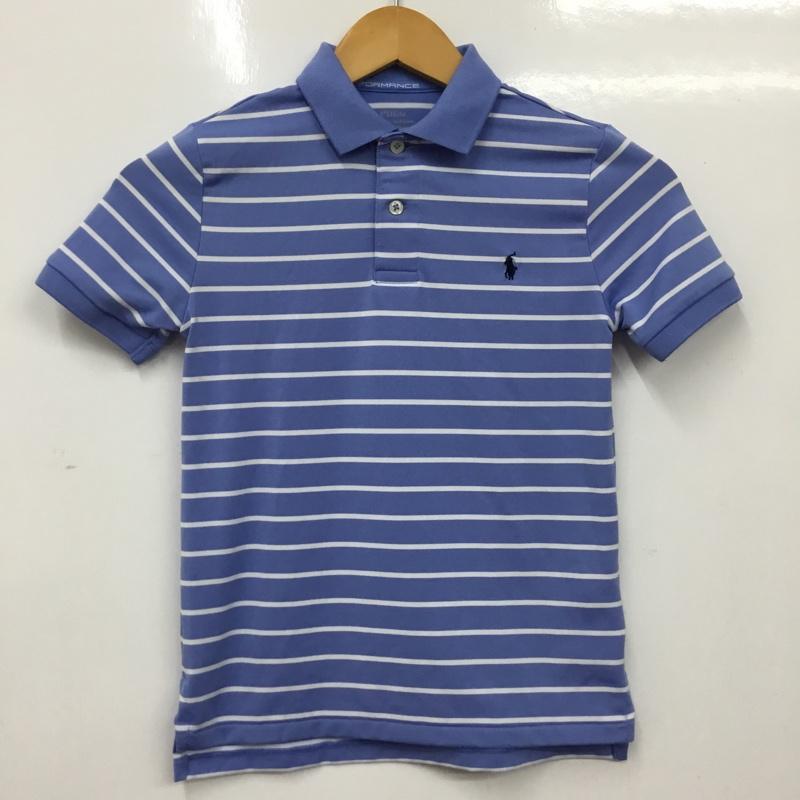 ポロラルフローレン POLO RALPH LAUREN ポロシャツ 半袖 120cm ボーダー柄 マルチカラー / マルチカラー / multicolor ボーイズ USED 古着 中古 10160665