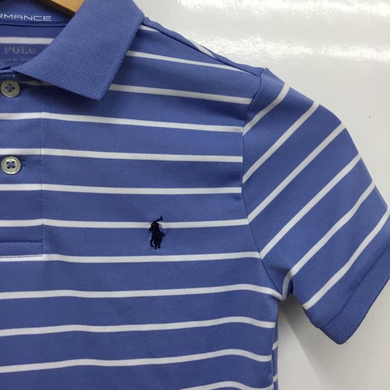 ポロラルフローレン POLO RALPH LAUREN ポロシャツ 半袖 120cm ボーダー柄 マルチカラー / マルチカラー / multicolor ボーイズ USED 古着 中古 10160665