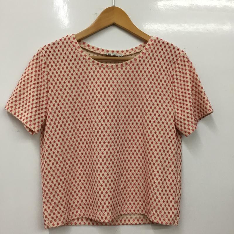 ザラ ZARA カットソー 半袖 L  マルチカラー / マルチカラー / multicolor レディース USED 古着 中古 10160667