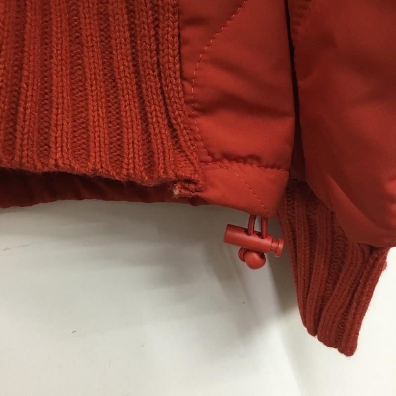 ニコアンド niko and... ニット、セーター 長袖 M 無地 赤 / レッド / red レディース USED 古着 中古 10160670