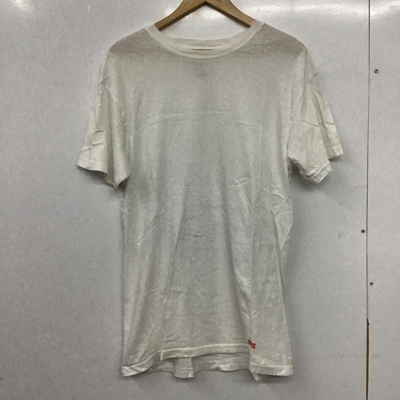 シュプリーム Supreme Tシャツ 半袖 半袖カットソー 無地Tシャツ クルーネックカットソー M 無地 白 / ホワイト / white メンズ USED 古着 中古 10160673