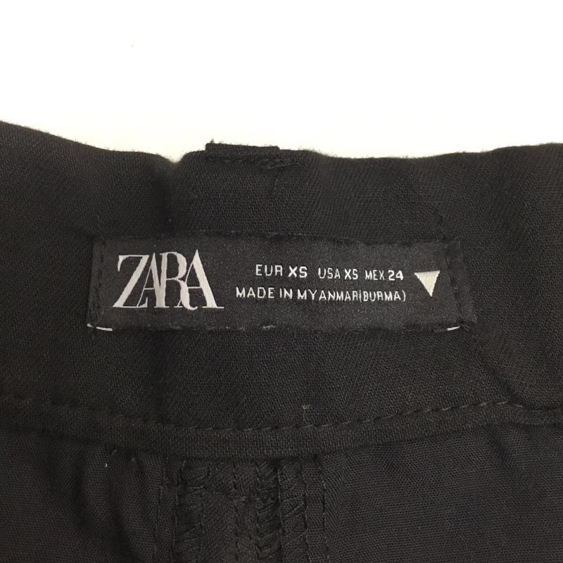 ザラ ZARA パンツ ショートパンツ XS 無地 黒 / ブラック / black レディース USED 古着 中古 10160674