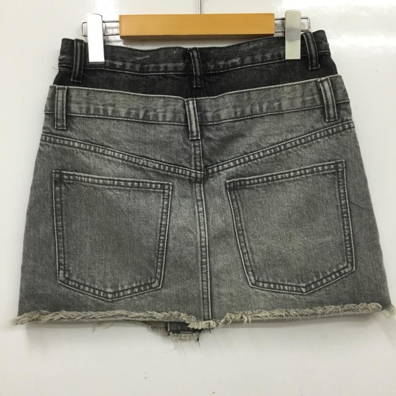 ザラ ZARA スカート ミニスカート XS 無地 マルチカラー / マルチカラー / multicolor レディース USED 古着 中古 10160675