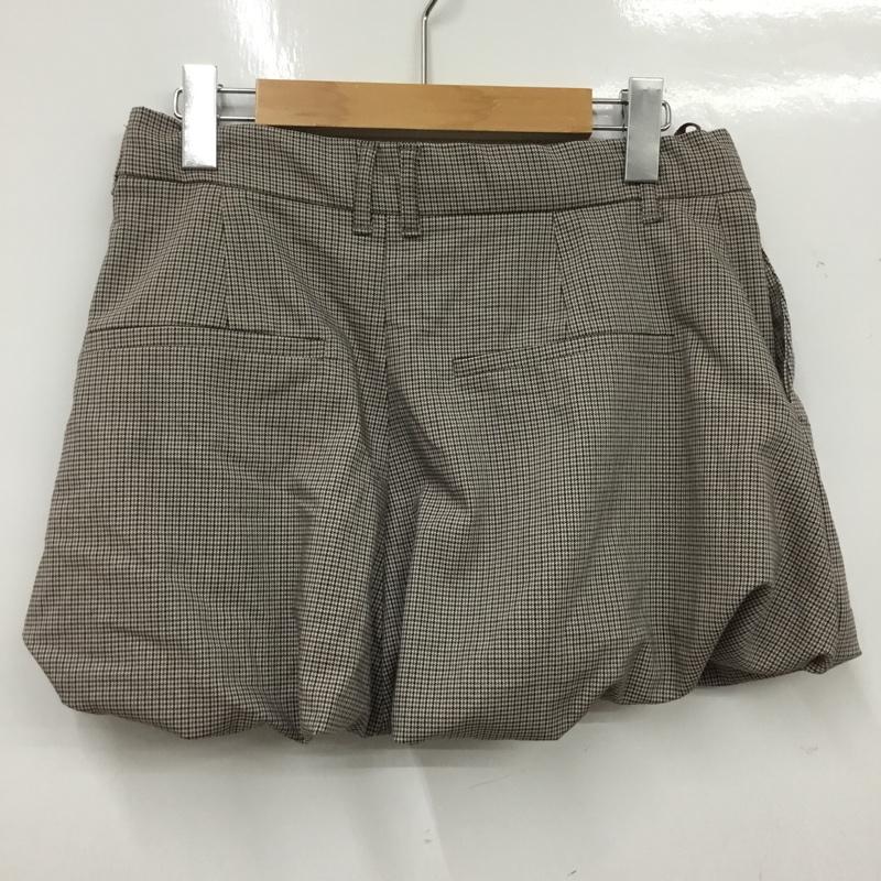 ザラ ZARA スカート ミニスカート XS チェック マルチカラー / マルチカラー / multicolor レディース USED 古着 中古 10160676