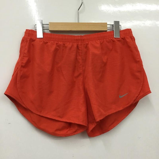 ナイキ NIKE パンツ ショートパンツ 723943-696 アンラインド モダン エンボス テンポ ショート L ロゴ、文字 赤 / レッド / red レディース USED 古着 中古 10160677