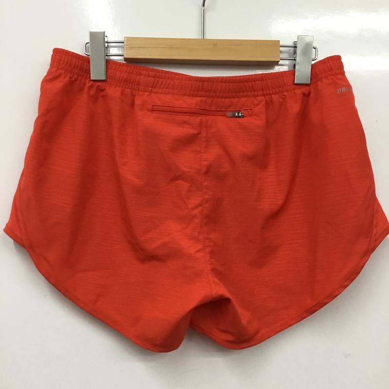 ナイキ NIKE パンツ ショートパンツ 723943-696 アンラインド モダン エンボス テンポ ショート L ロゴ、文字 赤 / レッド / red レディース USED 古着 中古 10160677