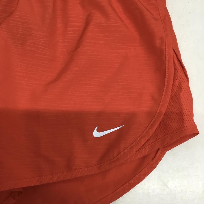 ナイキ NIKE パンツ ショートパンツ 723943-696 アンラインド モダン エンボス テンポ ショート L ロゴ、文字 赤 / レッド / red レディース USED 古着 中古 10160677