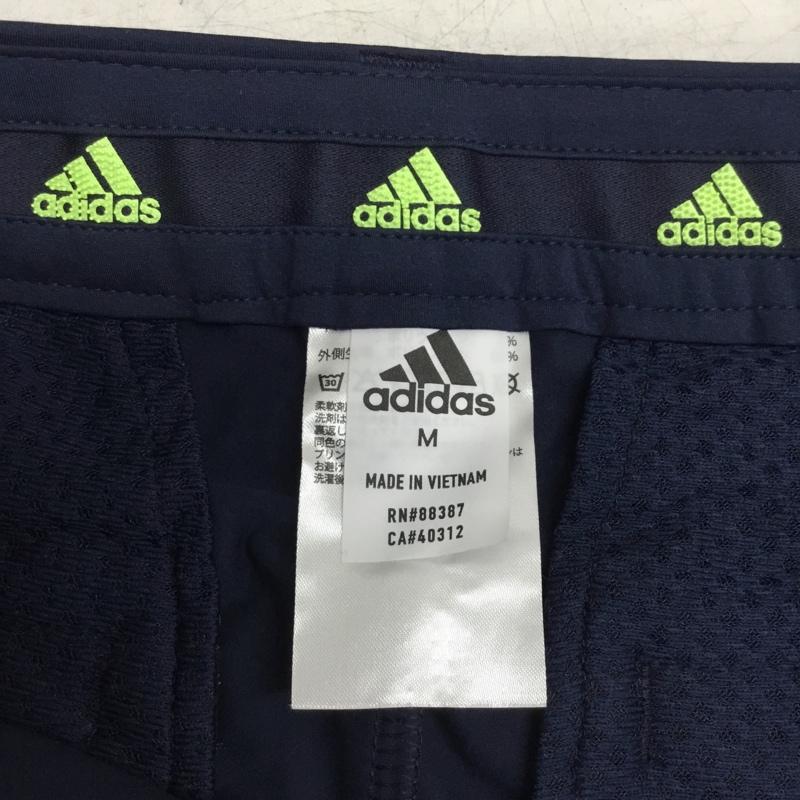 アディダス adidas スカート ミニスカート FJ3869 インナー付 メッシュスカート M 無地 紺 / ネイビー / navy レディース USED 古着 中古 10160678