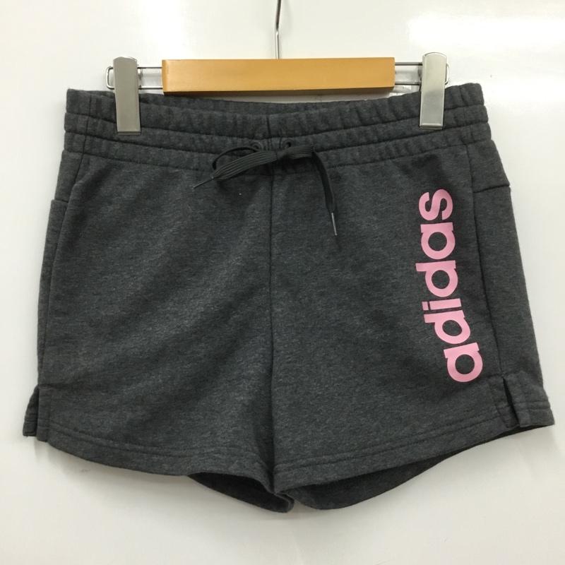 アディダス adidas パンツ ショートパンツ L 無地 灰 / グレー / gray レディース USED 古着 中古 10160680