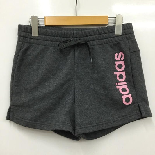 アディダス adidas パンツ ショートパンツ L 無地 灰 / グレー / gray レディース USED 古着 中古 10160680
